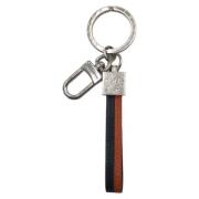 Pre-owned Leather key-holders Louis Vuitton Vintage , Black , Dames