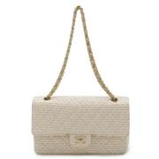 Pre-owned Canvas chanel-bags Chanel Vintage , Beige , Dames