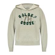 Hoodie Golden Goose , Gray , Heren