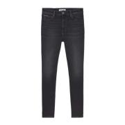 Donkere Denim Skinny Jeans Tommy Jeans , Black , Heren