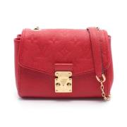 Pre-owned Leather crossbody-bags Louis Vuitton Vintage , Red , Dames