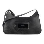 Minimalistische Crossbody Tas Acne Studios , Black , Dames