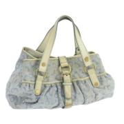 Pre-owned Canvas handbags Celine Vintage , Blue , Dames