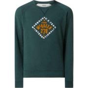 Fluweel Ronde Hals Sweatshirt Groen Barbour , Green , Heren