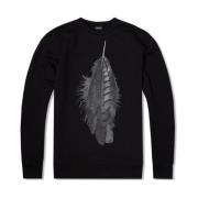 Plume Sweater Marcelo Burlon , Black , Heren