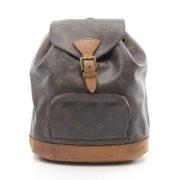 Pre-owned Canvas backpacks Louis Vuitton Vintage , Brown , Dames