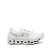 Witte platte schoenen met rubberen zool On Running , White , Dames