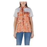 Korte Mouw T-shirt Lente/Zomer Collectie Liu Jo , Multicolor , Dames