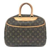 Pre-owned Canvas handbags Louis Vuitton Vintage , Brown , Dames