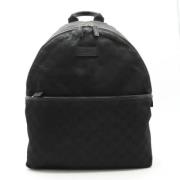 Pre-owned Canvas backpacks Gucci Vintage , Black , Dames