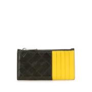 Pre-owned Leather wallets Bottega Veneta Vintage , Yellow , Dames