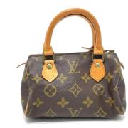 Pre-owned Cotton louis-vuitton-bags Louis Vuitton Vintage , Brown , Da...