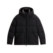 Supreme donsjack voor koud weer Woolrich , Black , Heren