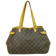 Pre-owned Canvas louis-vuitton-bags Louis Vuitton Vintage , Brown , Da...