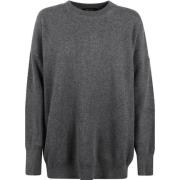 Grijze Sweaters voor Vrouwen Fabiana Filippi , Gray , Dames