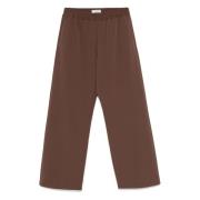 Moro Broek voor Stijlvolle Look Cruna , Brown , Dames