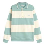 Gestreept poloshirt met lange mouwen Drole de Monsieur , Multicolor , ...