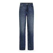 Chrome Jeans met Stenen Versieringen MOS Mosh , Blue , Dames