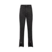 Wide-Leg Jeans Rick Owens , Black , Heren