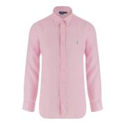 Sport Overhemd Collectie Polo Ralph Lauren , Pink , Heren