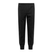 Broek met stiksels op de benen Emporio Armani , Black , Heren