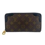 Pre-owned Canvas wallets Louis Vuitton Vintage , Brown , Dames