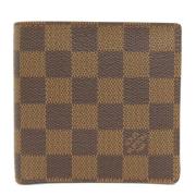 Pre-owned Canvas wallets Louis Vuitton Vintage , Brown , Dames