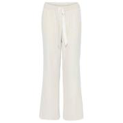 Wide Leg Bali Broek Gustav , White , Dames