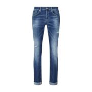 Slim-Fit Jeans Dondup , Blue , Heren