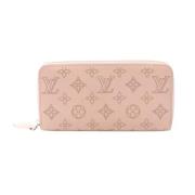 Pre-owned Leather wallets Louis Vuitton Vintage , Pink , Dames