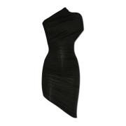 Jurk Mini Pillar Entire Studios , Black , Dames