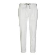 Regimental Jogger Katoenen Broek Eleventy , White , Heren