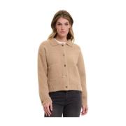 Boxy Jas Bubbly Rino&Pelle , Beige , Dames