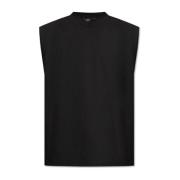 Sleeveless T-shirt Represent , Black , Heren