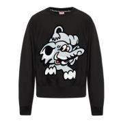 Gedrukte sweatshirt Kenzo , Black , Heren