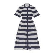 Jurk met gestreept patroon Kate Spade , Blue , Dames