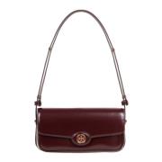 Bloemgestempelde schoudertas Tory Burch , Brown , Dames