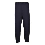 Casual Katoenmix Stretchbroek Emporio Armani , Blue , Heren