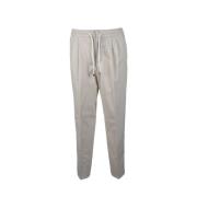 Katoenen Casual Broek Brunello Cucinelli , Beige , Heren