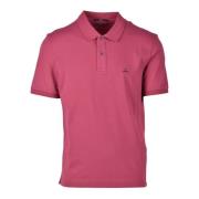 Katoen Elastaan Polo Shirt C.p. Company , Pink , Heren