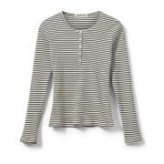 Gestreept Shirt Lange Mouwen Zwart Sofie Schnoor , Gray , Dames