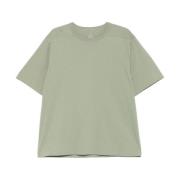 Groene Crew Neck T-shirts en Polos Rick Owens , Green , Heren