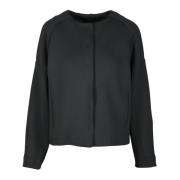 Vrijetijdsjasje in polyester-elastaanmix Max Mara , Black , Dames