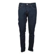 Katoen Elastaan Jeans Dondup , Blue , Heren