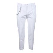 Katoen Elastaan Broek Antony Morato , White , Heren