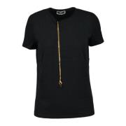 Tshirt Elisabetta Franchi , Black , Dames