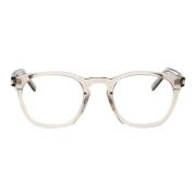 Stijlvolle Optische Bril SL 28 Saint Laurent , Beige , Unisex