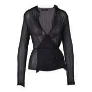 Elegante Polyester Blouse Fabiana Filippi , Black , Dames