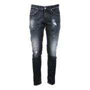 Jeans Dondup , Black , Heren