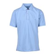 Katoen Elastaan Polo Shirt Fay , Blue , Heren